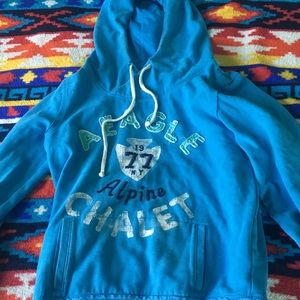 Draw string sweatshirt